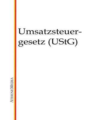 cover image of Umsatzsteuergesetz (UStG)